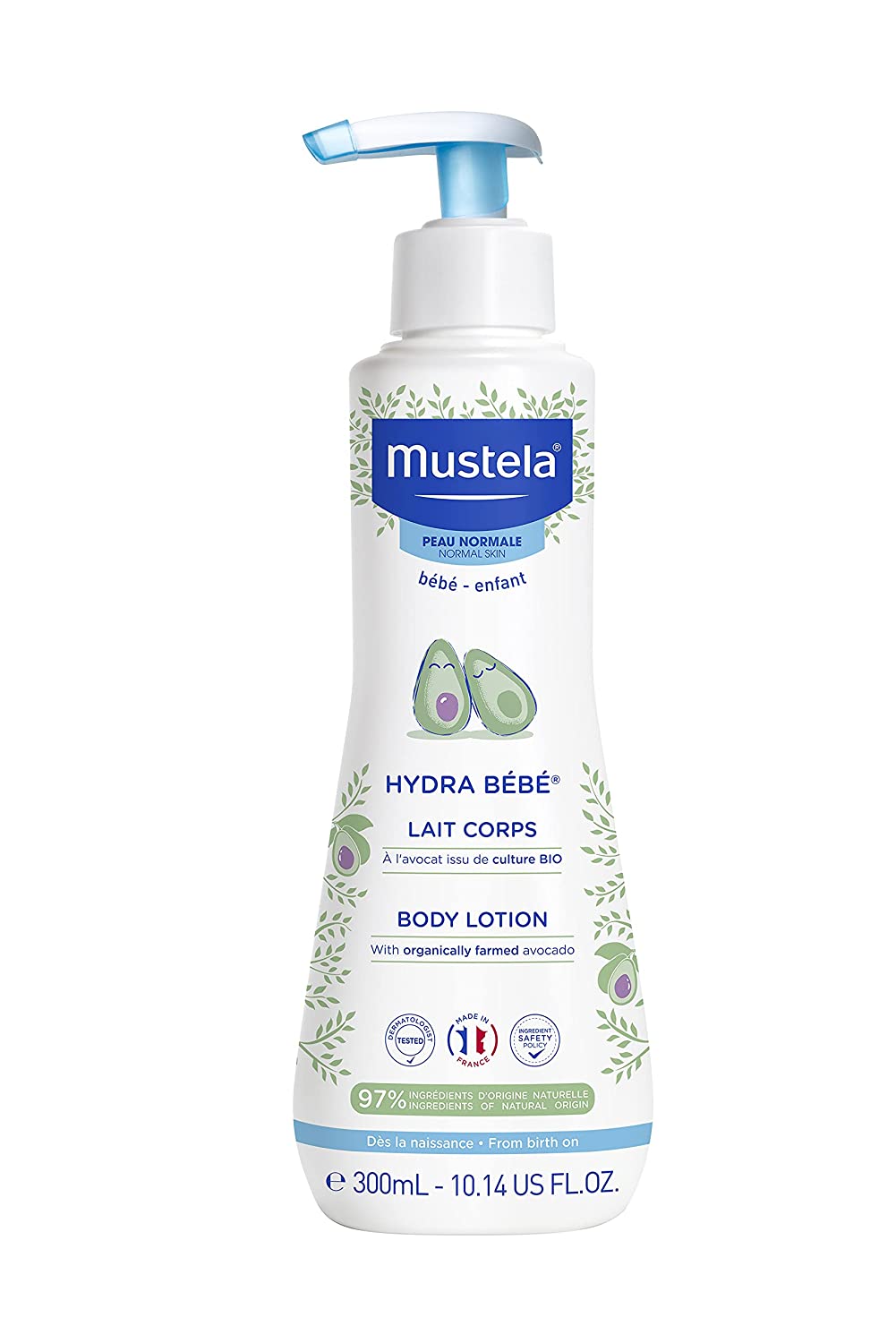 Mustela Hydra Bebe Baby Body Lotion, 300 ml