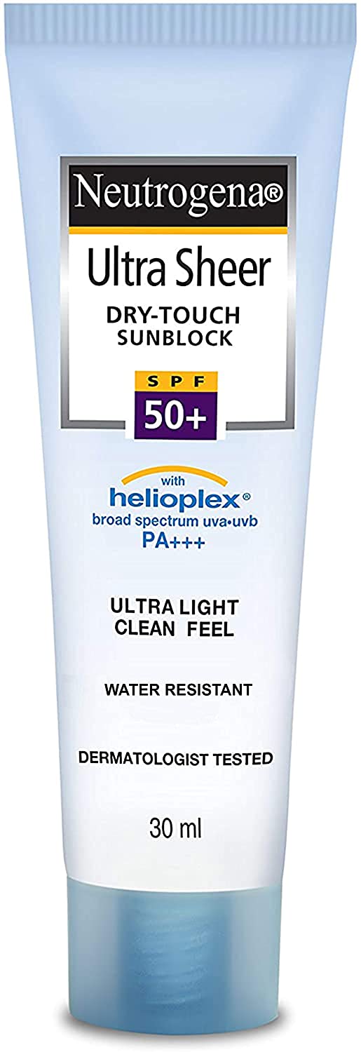 Neutrogena Ultra Sheer Dry-Touch Sunblock SPF 50+ Lotion, 30 ml