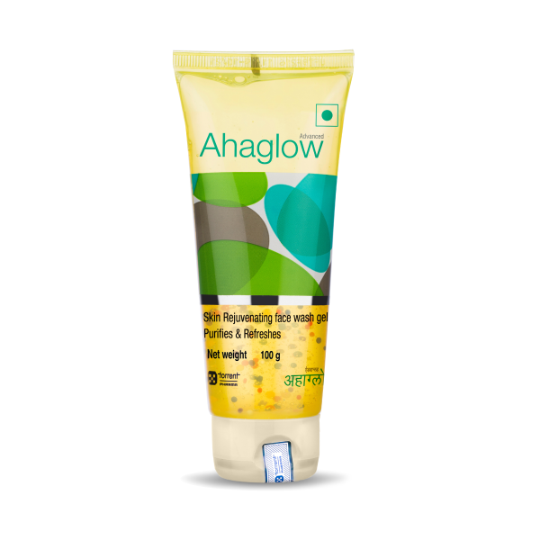 Ahaglow Advanced Skin Rejuvenating Face Wash, 100 gm