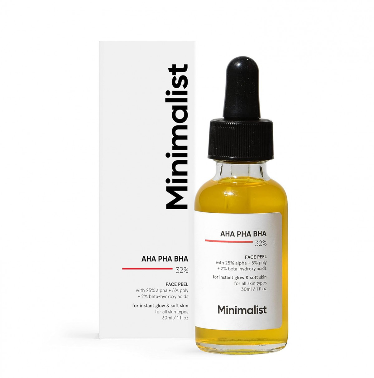 Minimalist 32% AHA PHA BHA Face Peel 