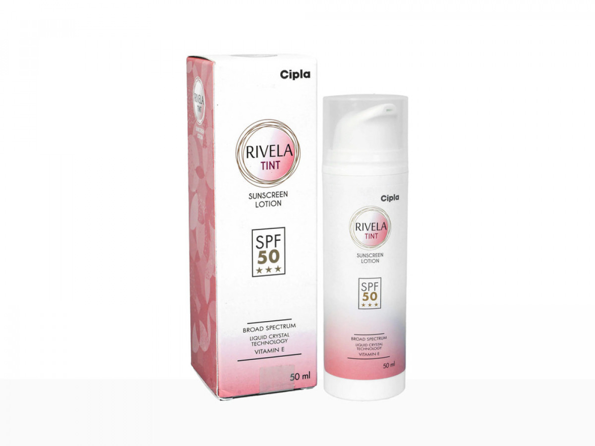 Rivela Tint Sunscreen SPF 50 with Vitamin E