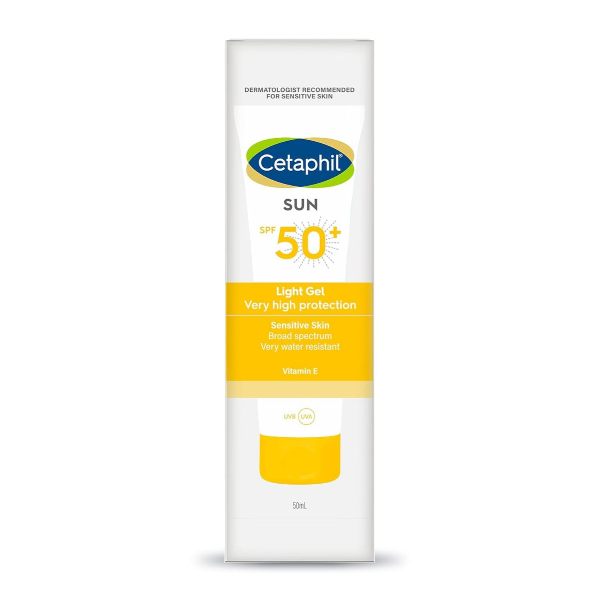  Cetaphil Sun SPF 50+ Light High Protection Sunscreen Gel - All Skin Types